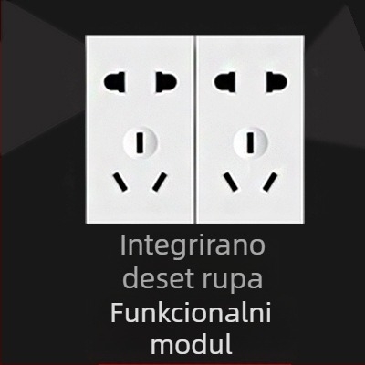 OWEISEN 118-tipni zidni panel utičnica, konfiguracije 10/15/20 rupa, 3C certifikat, napon 50–440 V