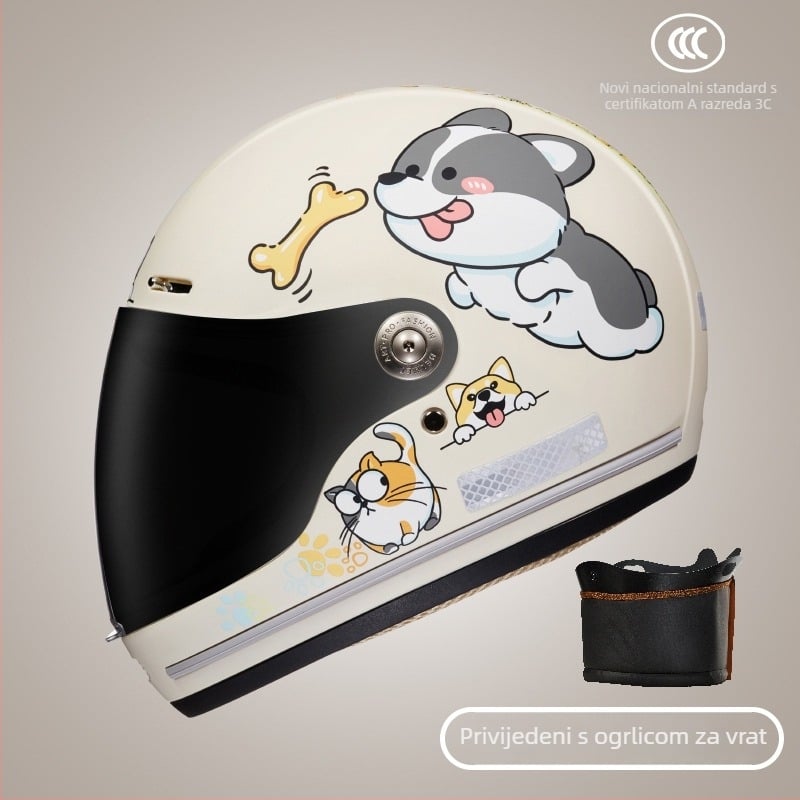 Dječja kaciga klase A za skuter, ABS, BYB/Yabiya BY-128, GB811-2022A