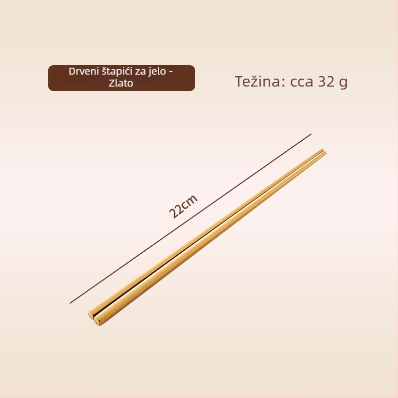 Thread Rabbit Set noževa, viljuški i žlica od 304 nehrđajućeg čelika — ogledni polir, jednofarbni dizajn, moderan minimalistički stil