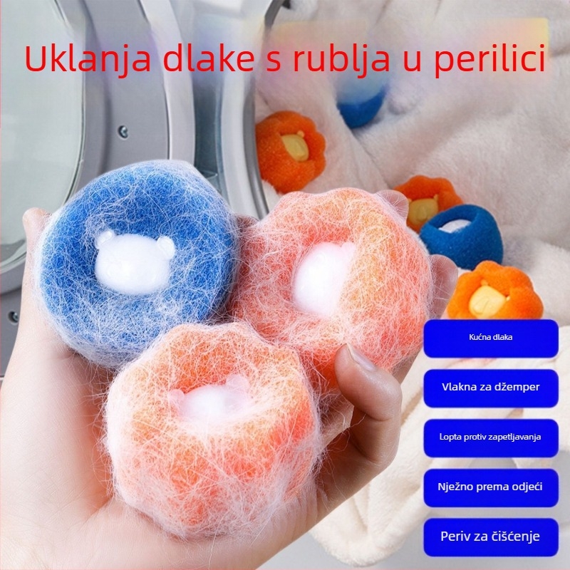 Gumena kuglica za uklanjanje dlačica iz perilice rublja - materijal spužva, marka Jiawei, model NZ12345, kategorija Lint Roller / Hair Remover, stil modernog minimalističkog dizajna