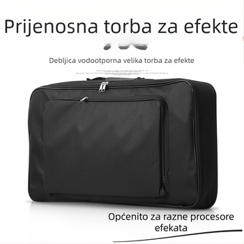 Set efekata za glazbeni instrument – Veliki integrirani paket, model YTK01, Oxford materijal, uključuje futrolu, torbu, kutiju i navlaku