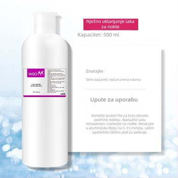 Gel za uklanjanje laka za nokte s omekšavajućim sredstvom za manikuru