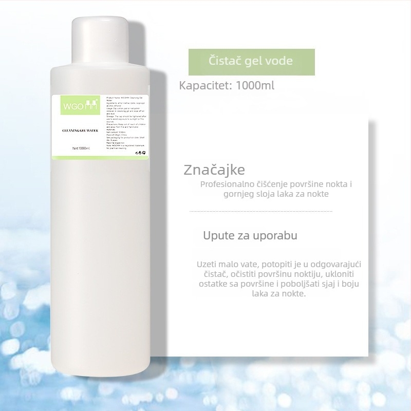 Gel za uklanjanje laka za nokte s omekšavajućim sredstvom za manikuru