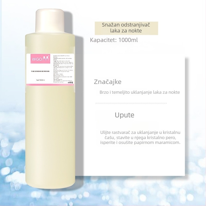 Gel za uklanjanje laka za nokte s omekšavajućim sredstvom za manikuru