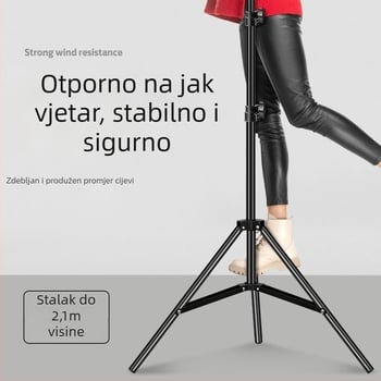Stativ s kugličnom glavom, 3 sekcije, nosivost 2–5 kg, Dayleer Floor Stand