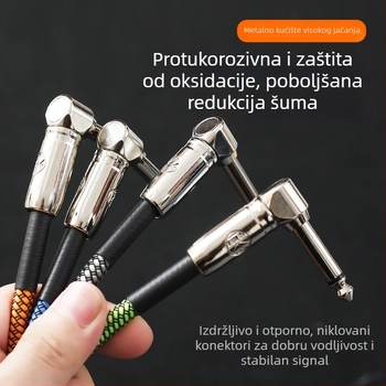 Kabel za gitaru KIRLIN, model IWCC-203PN-0.3M, za glazbene instrumente, snažno smanjenje šuma