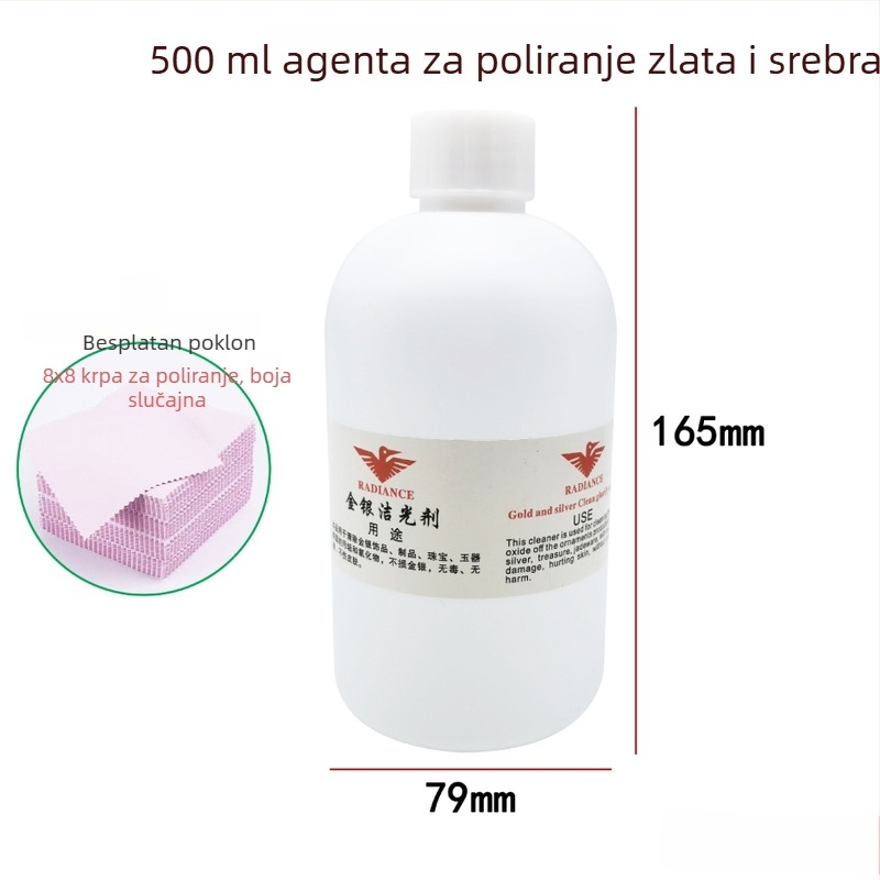 Njega nakita za zlato i srebro – deoksidirajući čistač, sjaj i obnova sjaja (Artikl GH; Lansiranje: ljeto 2021; Vrsta: Proizvodi za njegu nakita; Prekogranična isporuka: Ne)