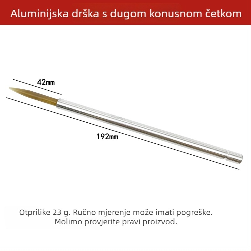 agat nož s držalom za poliranje i održavanje nakita — ručno izrađeni alat za poliranje