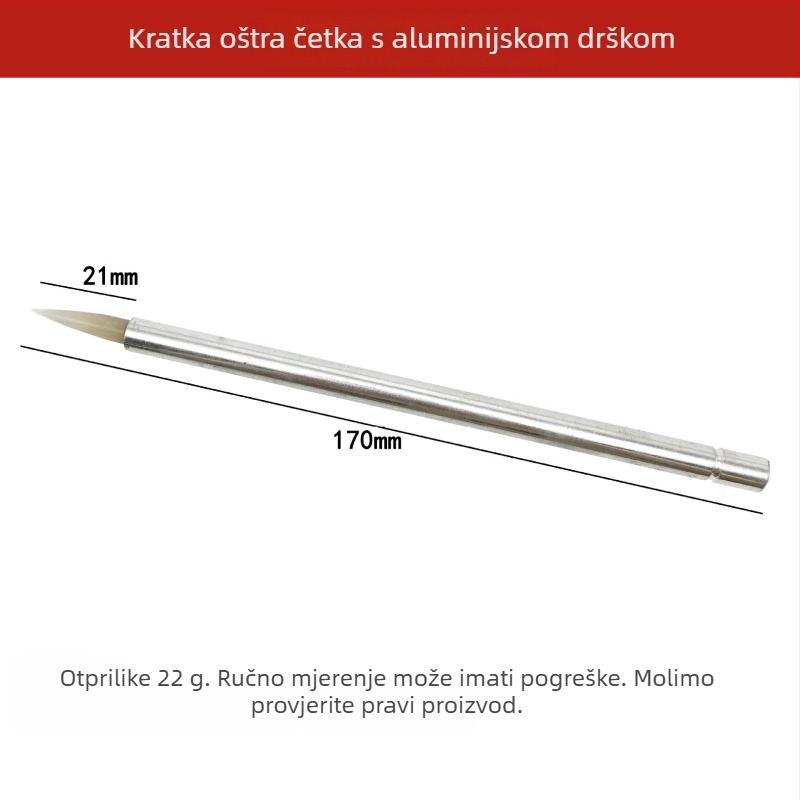 agat nož s držalom za poliranje i održavanje nakita — ručno izrađeni alat za poliranje