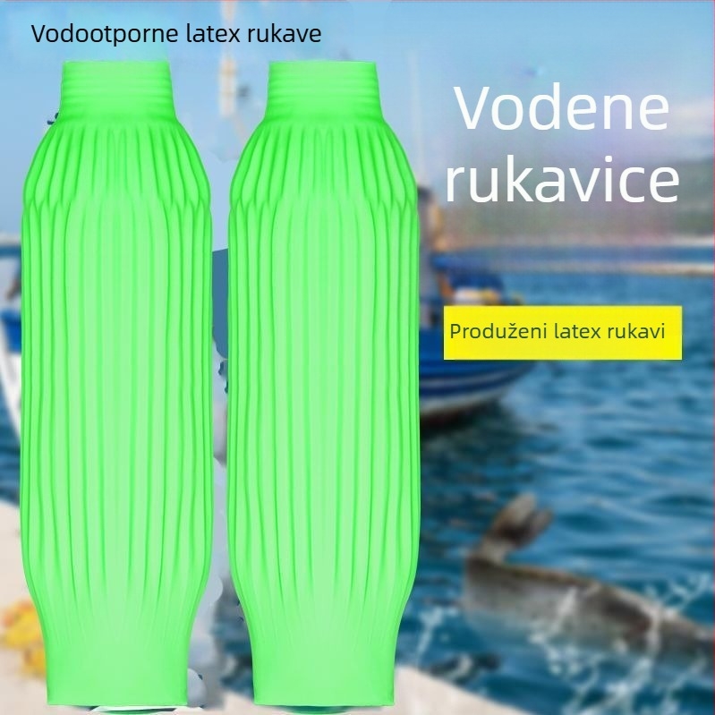 Gumeni rukavi – vodootporni, otporni na ulje, otporni na habanje, otporni na mrlje, otporni na kiseline i lužine