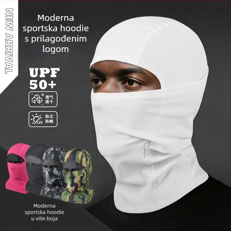 Maska za vožnju od poliestera i spandeksa, OEM logo prilagodba, unisex (Materijal: poliester i spandeks; OEM logo; Unisex)