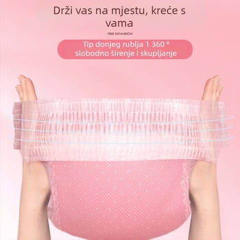 Peleni za mačke i pse s prozračnom bazom, polimerno-celuloznim jezgrom i elastičnom trakom – paket 10 komada