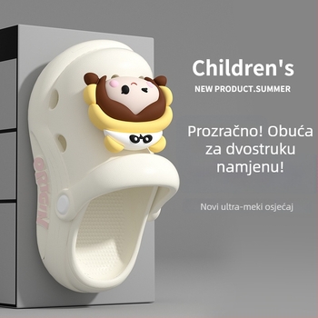 EVA dječji unisex sandali - lagani, prozračni, bez podstava, uzrast 4–16 godina, proljeće 2025