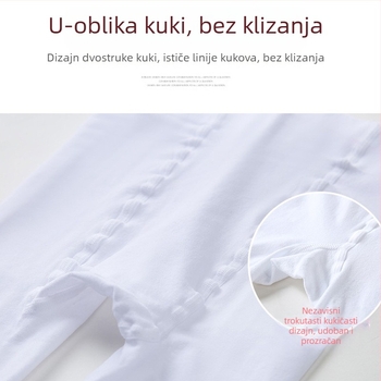 Dječje plesne tajice, 90D, prozračne, dugi tubularni dizajn, za uzrast 3–8 godina, proljeće i jesen
