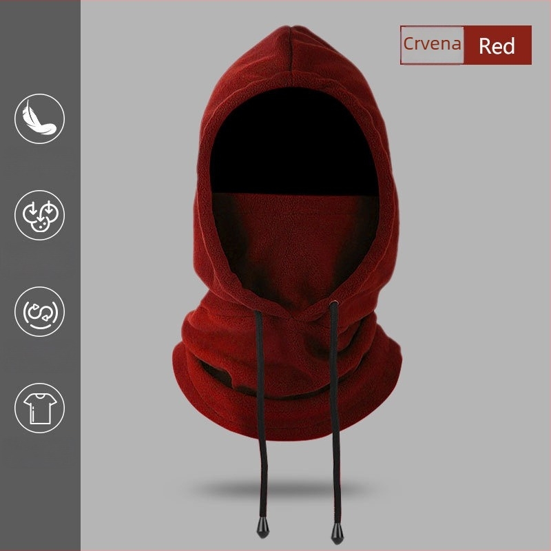 Extreme balaklava za vožnju, poliester, unisex, zimská maska za cijelo lice, prilagodljiva