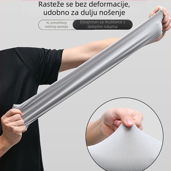 Najlon UV rukave za podlakticu, široki slobodan kroj, Ice Silk materijal, 81-95% najlona, proljeće 2023
