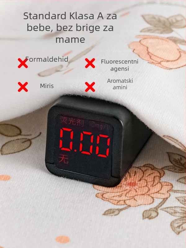 Anti-jump spavaća vrećica za bebu - karikatura uzorak, vanjski materijal pamuk mješavina, podstava i punilo 100% pamuk, kokon tip, za 0–1 godinu