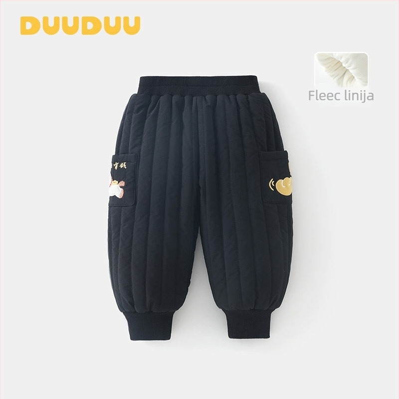 Dječje zimske hlače s punilom od poliestera, duge, s elastičnim pojasom, za dob 1–3 godine