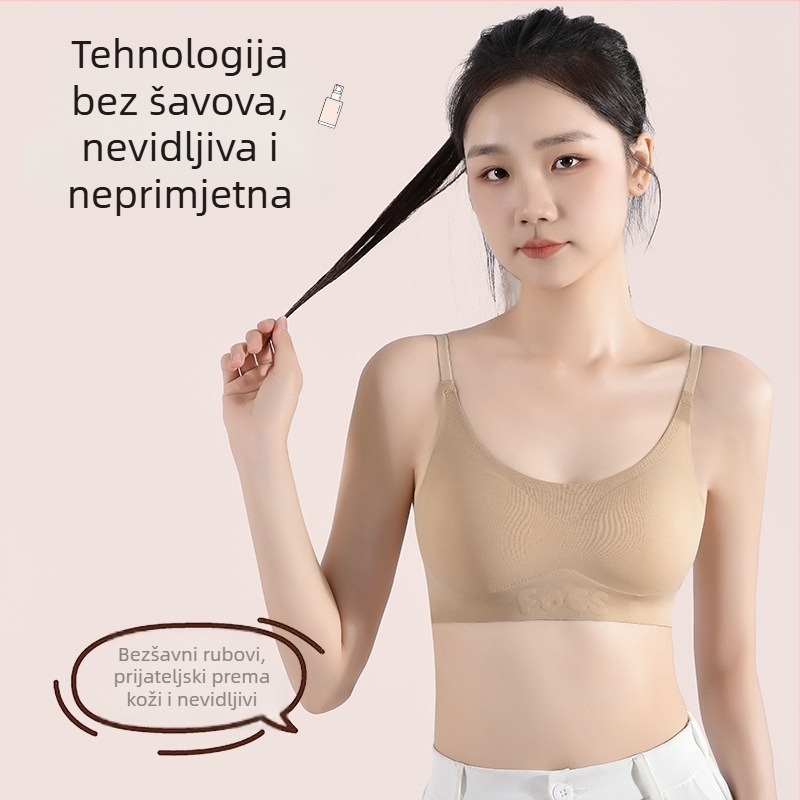 Grudnjak za djevojčice u razvoju – stil tank topa, puna čašica sa srednje oblikovanim čašicama, glavni materijal spandex, podstava najlon