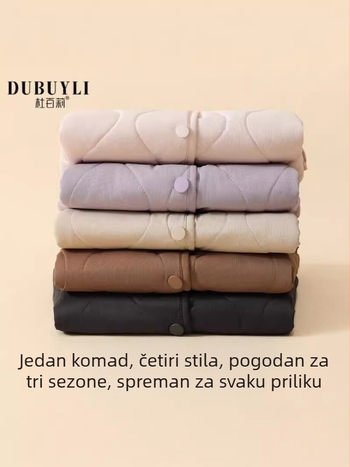 Unisex dječji prsluk-cardigan, debela vunena smjesa, motiv životinja ili crtani likovi, kopčanje na gumbe, pamučna podstava
