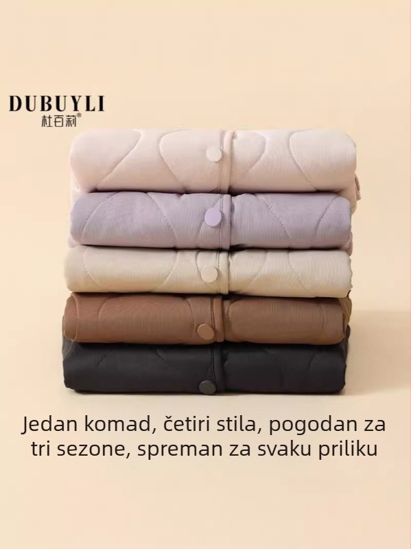 Unisex dječji prsluk-cardigan, debela vunena smjesa, motiv životinja ili crtani likovi, kopčanje na gumbe, pamučna podstava