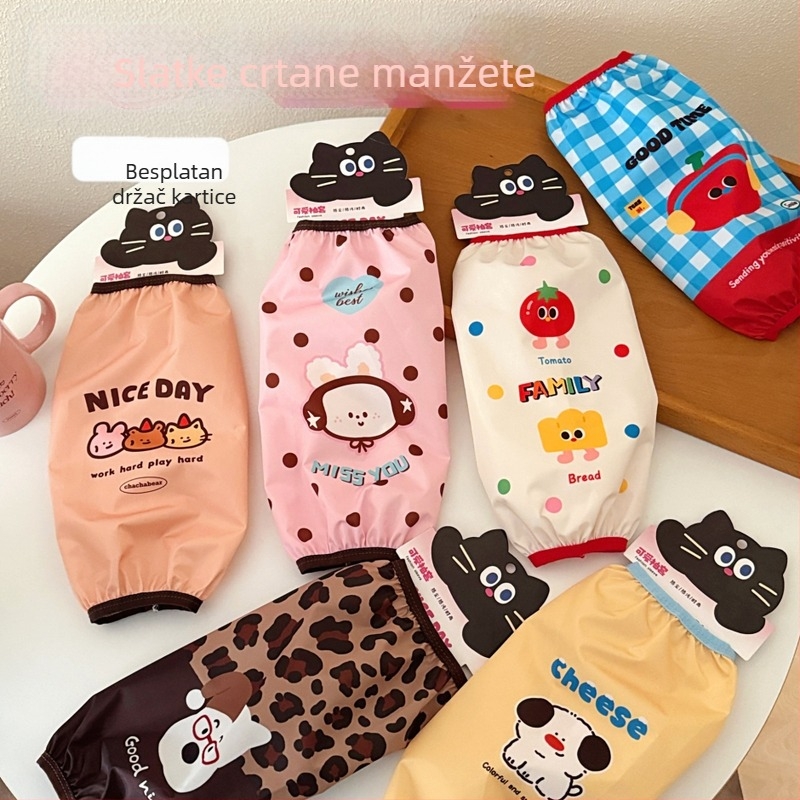 Rukavi za ruke s crtanim uzorkom – vodootporni, otporni na mrlje, poliester vlakna, zimi i jesen