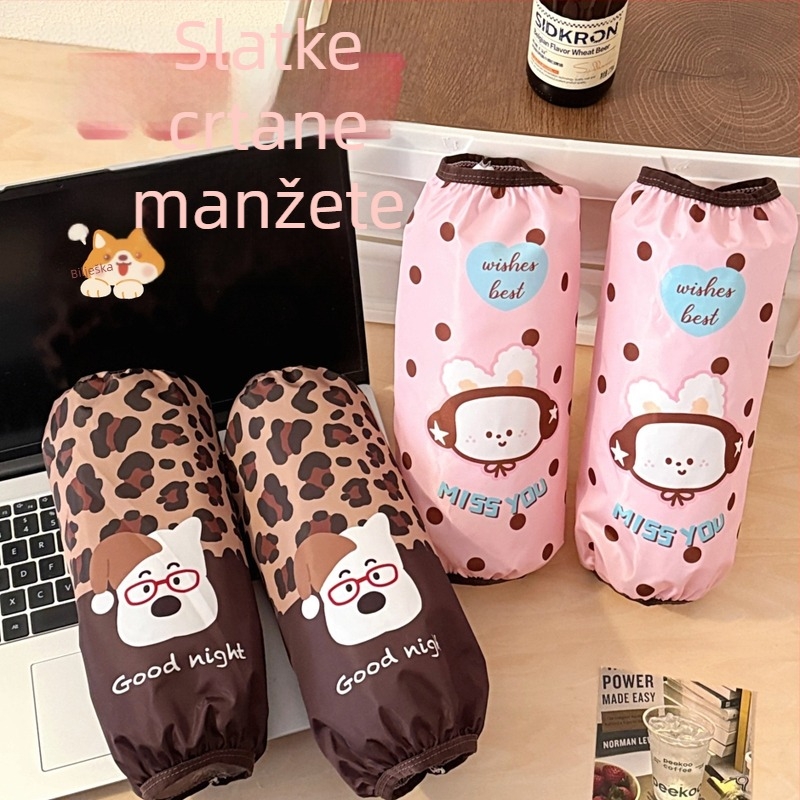 Rukavi za ruke s crtanim uzorkom – vodootporni, otporni na mrlje, poliester vlakna, zimi i jesen