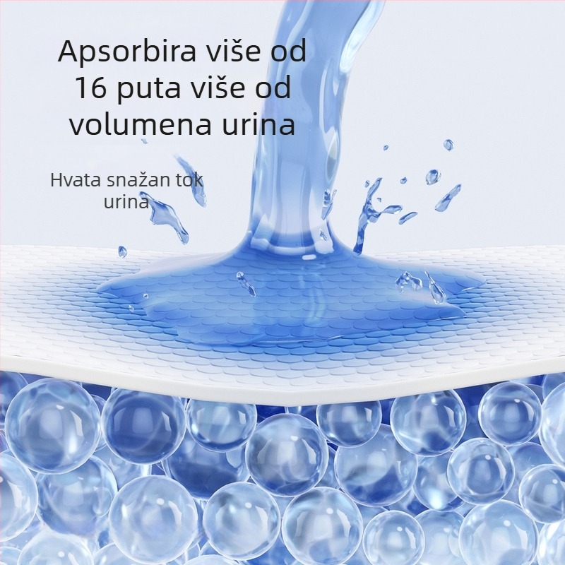 Pant-peleni za muškarce pse, s apsorbirajućim jastučićima, materijali: netkana tkanina, polimer, drvena celuloza, prozračna membrana, kopča, 12 kom