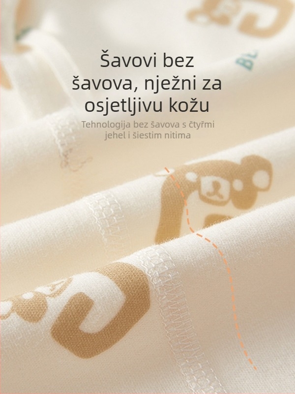 Novorođeni top s okruglim izrezom, 100% pamuk, unisex, proljeće i jesen