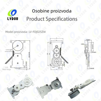 025ZW Ručni generator za nužno napajanje s radiom i svjetlom — 8V, 0.45A, CE/ROHS
