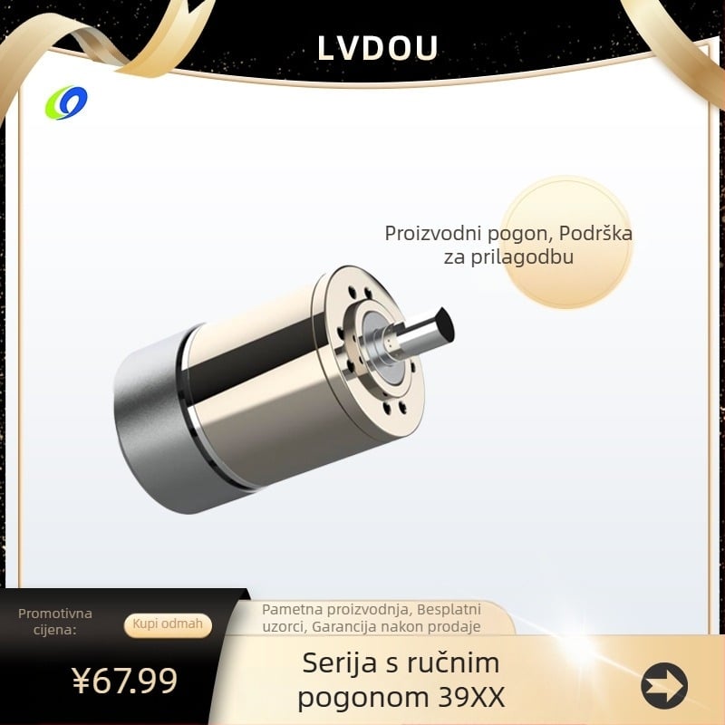 Miniaturni ručni planetarni generator, trofazni bezčetkasti motor, prenosni vanjski izvor energije