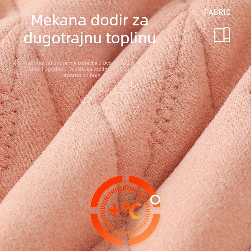 Dječja zimska vesta, debeli poliester vanjski materijal, poliester napun, jednoredno zatvaranje, bez kapulje, za srednju i veliku djecu (iznad 8 godina, iznad 140 cm)