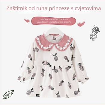 Dječja zaštitna zástita za hranu, vodonepropusna, unisex, za djecu 1-3 godine, visina 59 cm, proljeće 2025