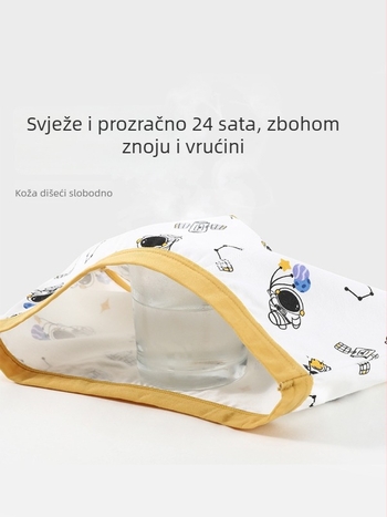 Muške bokserice za dječake s printom astronauta, paket od 4, 95% pamuka, za djecu od 8 godina