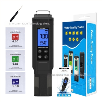 Tester kvalitete vode 5-u-1 za bazene i akvarije – pH, EC/TDS, salinitet, temperatura (Model YG-9909)