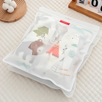 Spavaći vreć za bebe i malu djecu – dvostruki pamučni pleteni s otvorima za noge – četiri sezone, metalni zatvarač