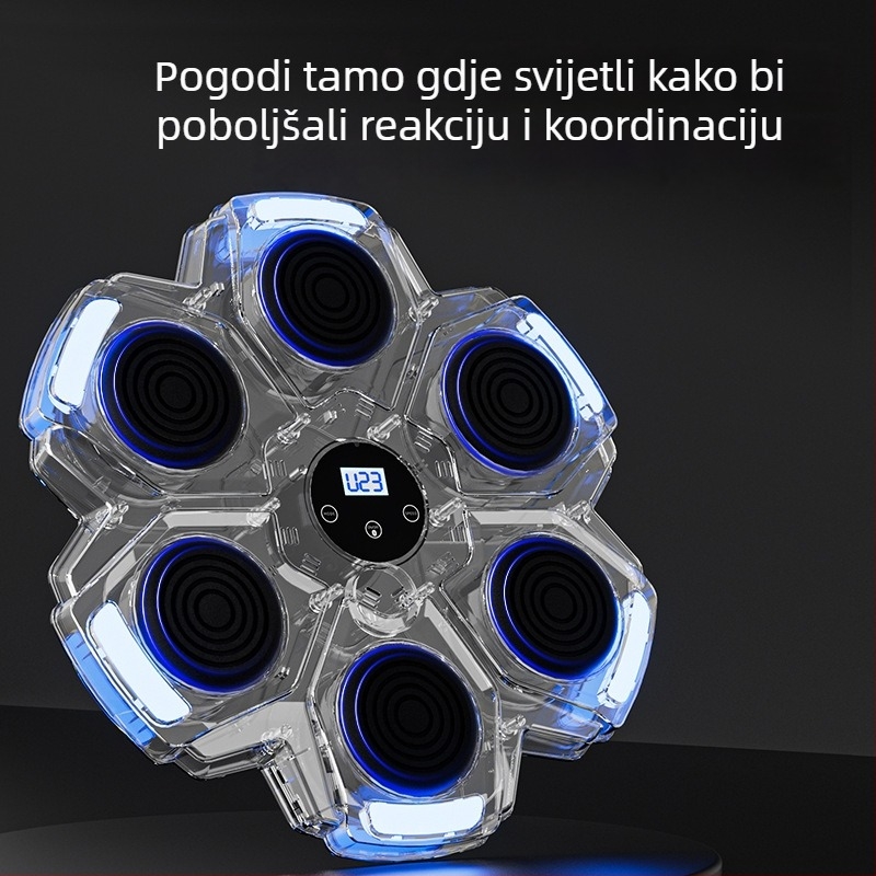 Pametni glazbeni boksački trener za kućnu upotrebu, zidni nosač – dječja boksačka mašina (Brand: Water source; Značajke: pametan, glazba; Ugradnja: zid)