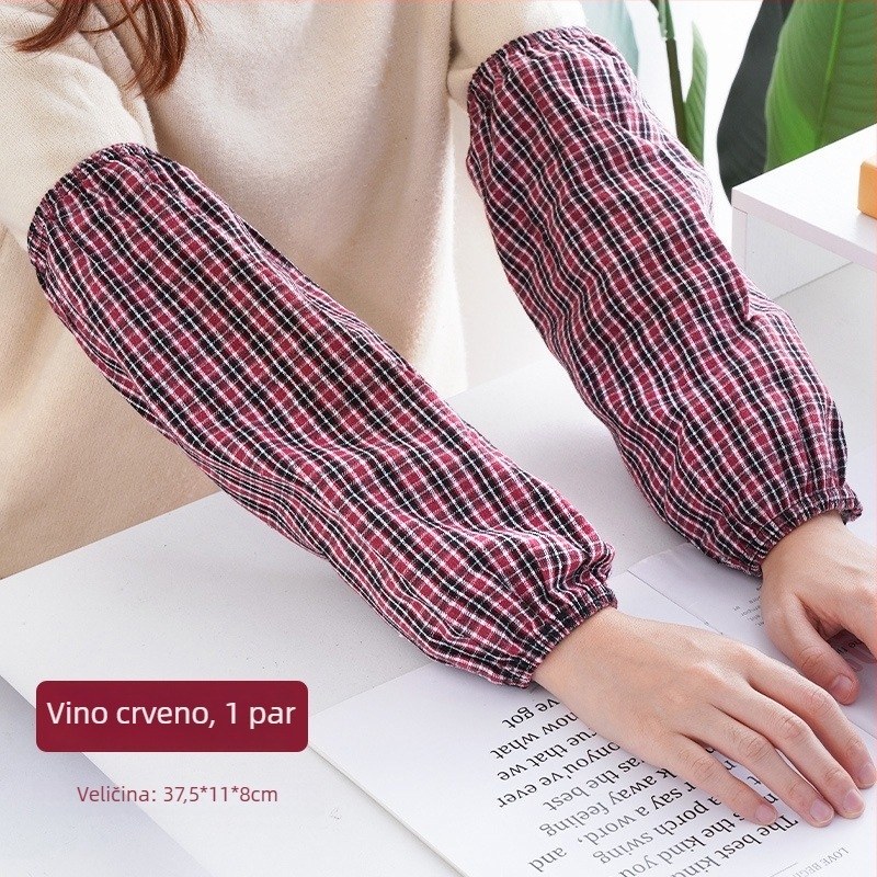 Unisex pamučna manžeta za nadlakt s geometrijskim uzorkom i anti-prljavom otiskom