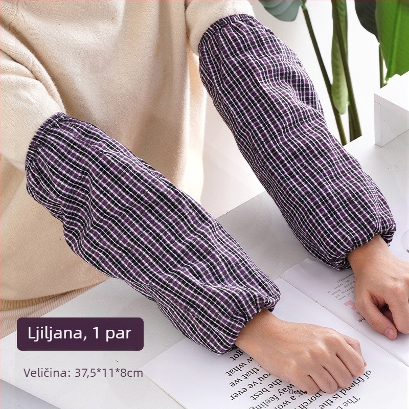 Unisex pamučna manžeta za nadlakt s geometrijskim uzorkom i anti-prljavom otiskom