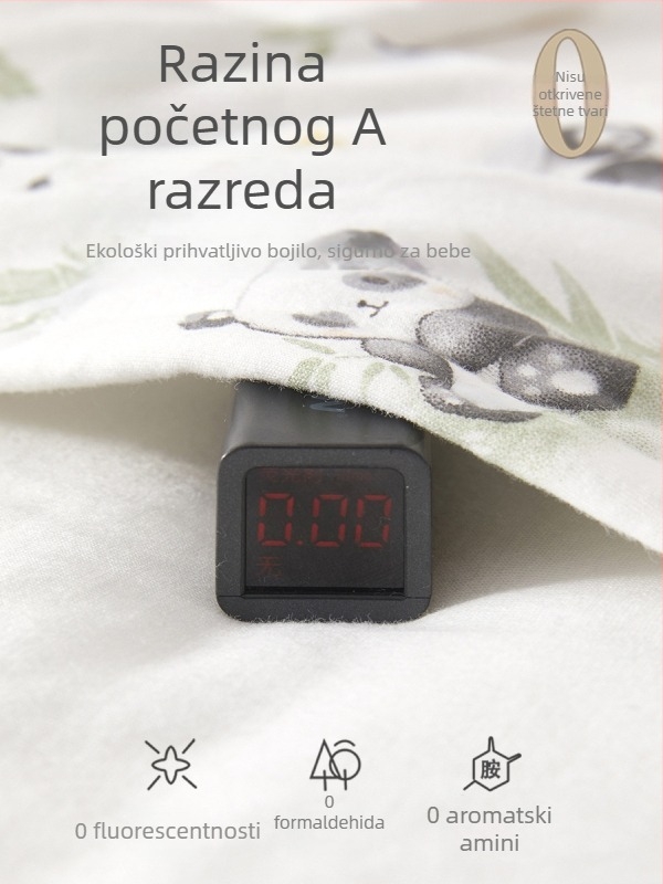 Spavaća vreća za bebe i malu djecu, konstantna temperatura, debeli pamuk materijal s podstavom, punjenje poliesterom, crtani uzorak, pogodna za zimu proljeće i jesen, za novorođenčad do 3 godine