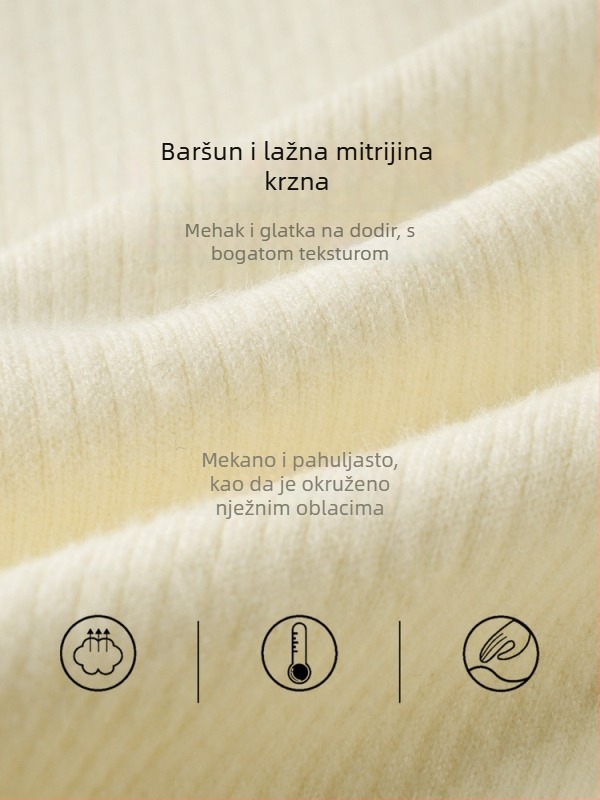 Dječji pulover Korejskog stila Nylon/Poliamid Pulover preko glave Okrugli izrez