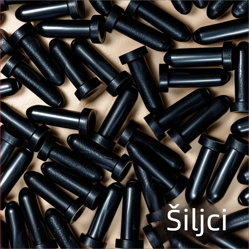 Latch-Tip Podložak za Stopalo, Plastična Šasija Pad, Mekane Gumene Podloge Za Stroj — Protuklizno, Otporno na Udarce, Izolirano, Plug-In