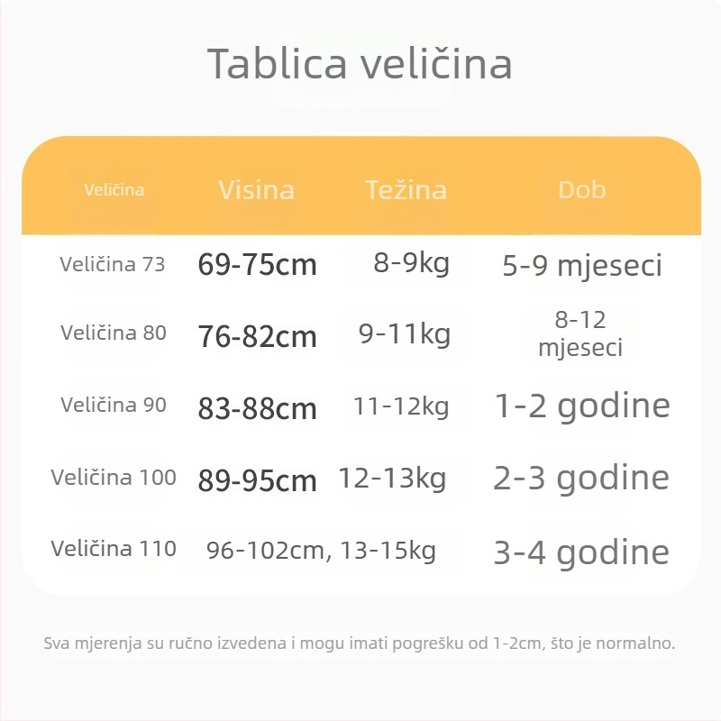 Dječji spavaći vreć s odvojenim nogama, 100% pamuk materijal i punilo, za uzrast 1–3 godine, proljeće–jesen, karikaturan uzorak