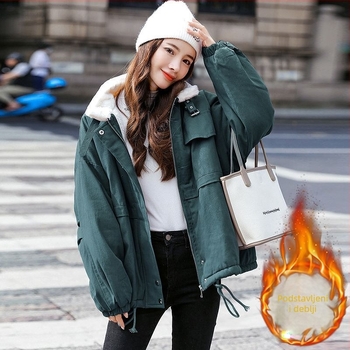 Ženska jakna bez rukava od Chenille tkanine, Spandex, stojeći ovratnik, Regular verzija