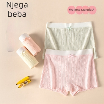 Sakurajisen dječje boxerice za djevojčice – čista pamuk, Klasa A, 95% pamuk + 5% elastan, udoban, ne stežu, za djevojčice 8+ godina (visina 140 cm+), ljeto 2024