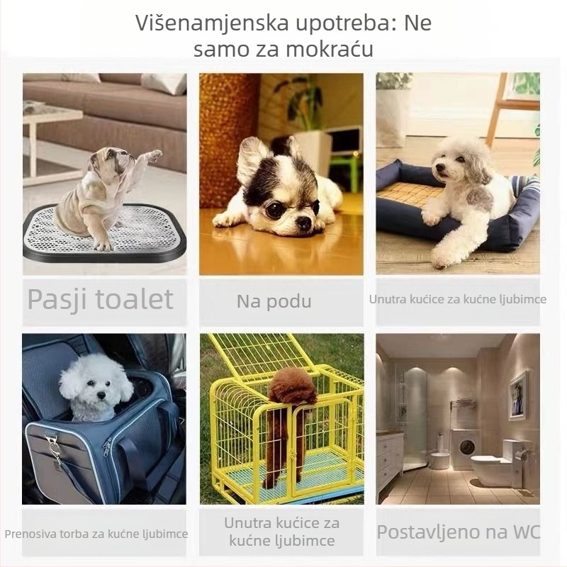 Podloga za obuku za mačke i pse - apsorpcijska, kontrola mirisa, netkano vlakno