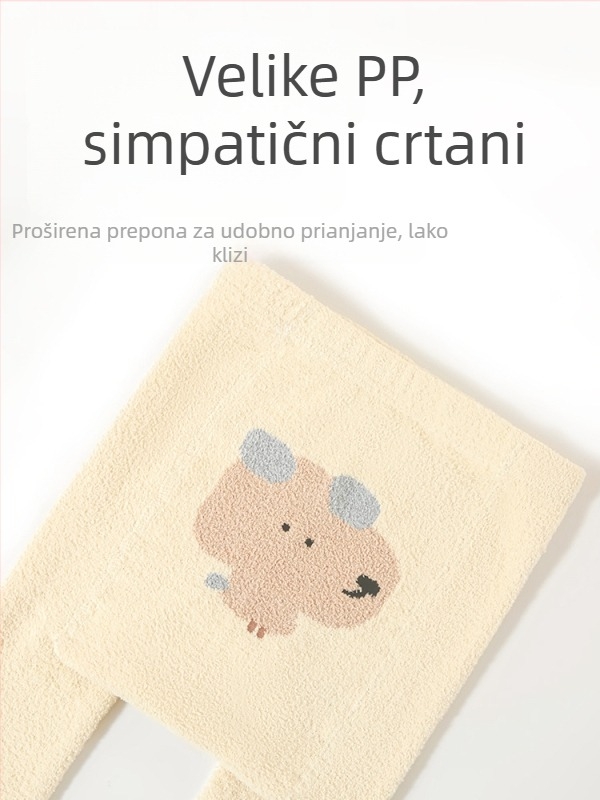 NEMOBABY dječje tajice s motivom crtića, plišasti unutarnji dio, tople za zimu, poliester