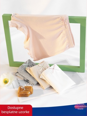 Dječje ljetne šortse od modalnog pamuka, Klasa A protuklizno, srednji pojas, za djecu 3–8 godina