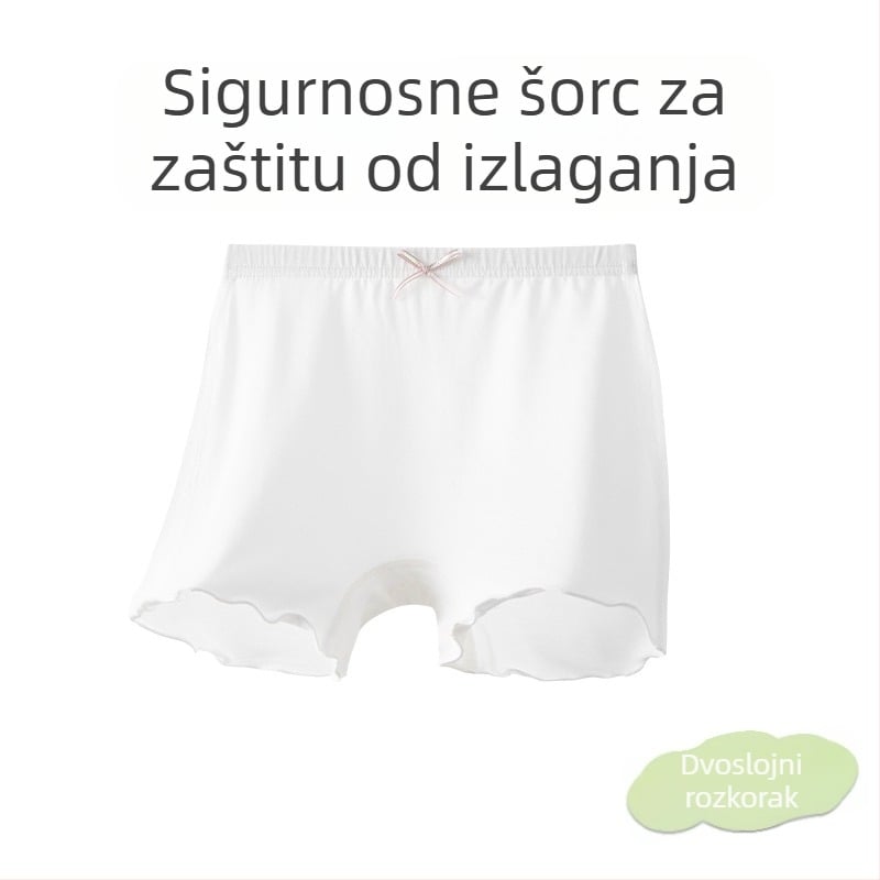 Dječje ljetne šortse od modalnog pamuka, Klasa A protuklizno, srednji pojas, za djecu 3–8 godina