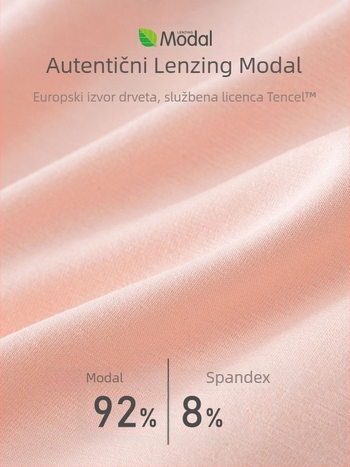 Gaćice za djevojčice od modalnog materijala, boxerice, klasa A, ne stižu, 92% modal, Warm Buds, ljeto 2024